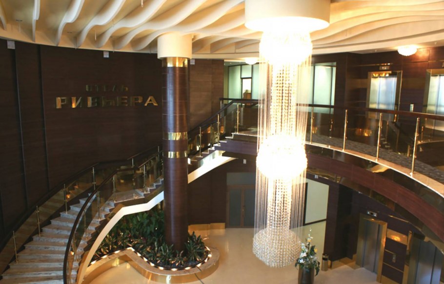 Интерьер отель Ривьера