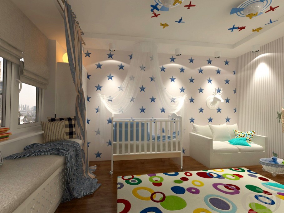 Комната для маленького мальчика