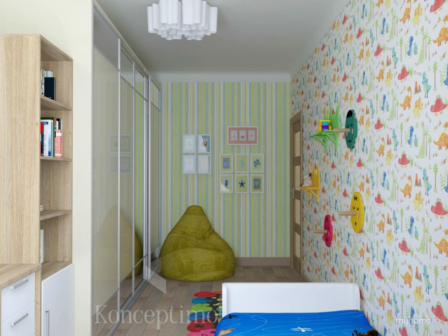 Интерьер детской хрущевка