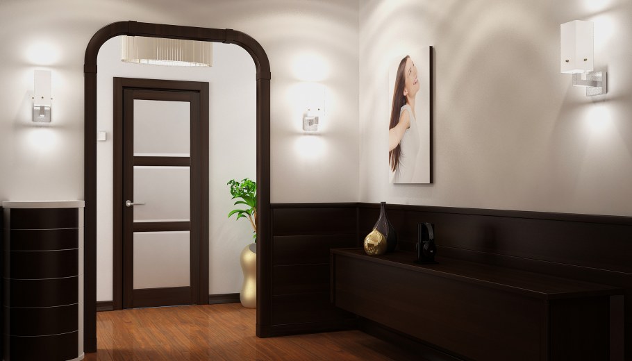 Арка в широкой стене