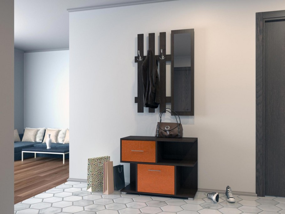 Современные мини прихожие