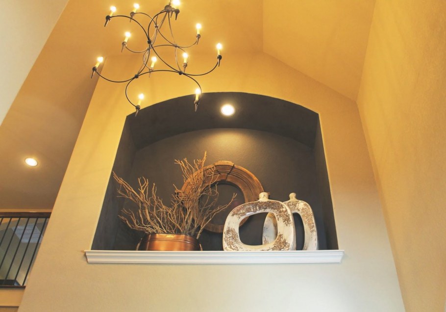 Стеллаж в нише