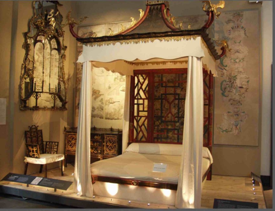 Кровать в китайском стиле