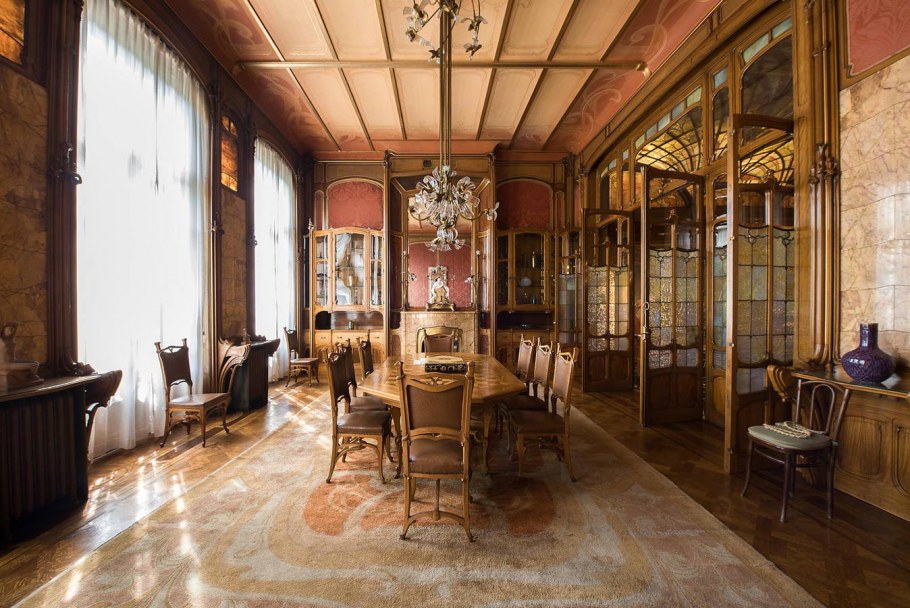 Интерьеры в стиле арт нуво Модерн