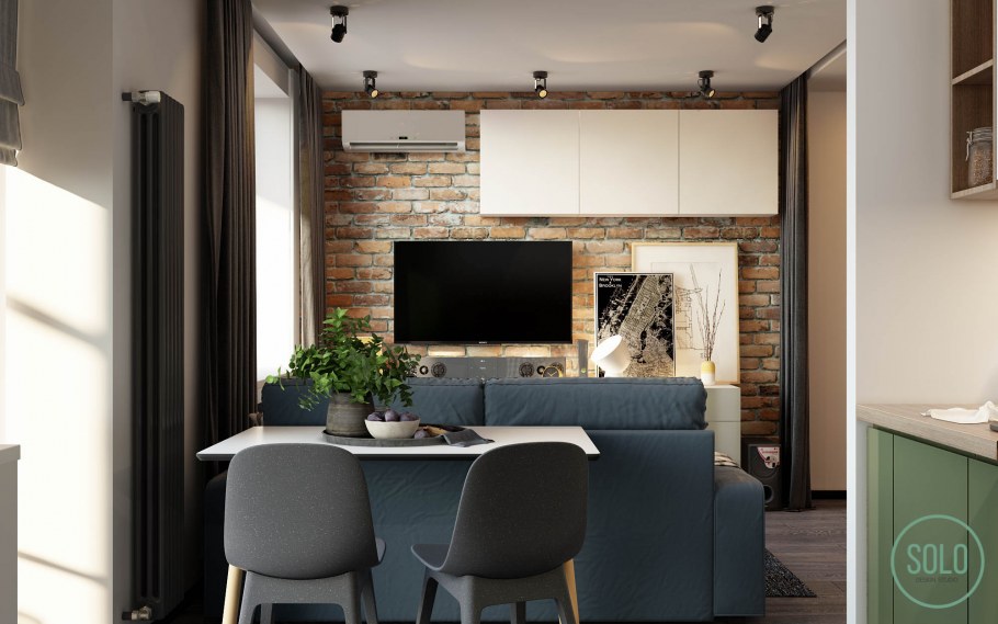 Solo Design Studio квартира студия