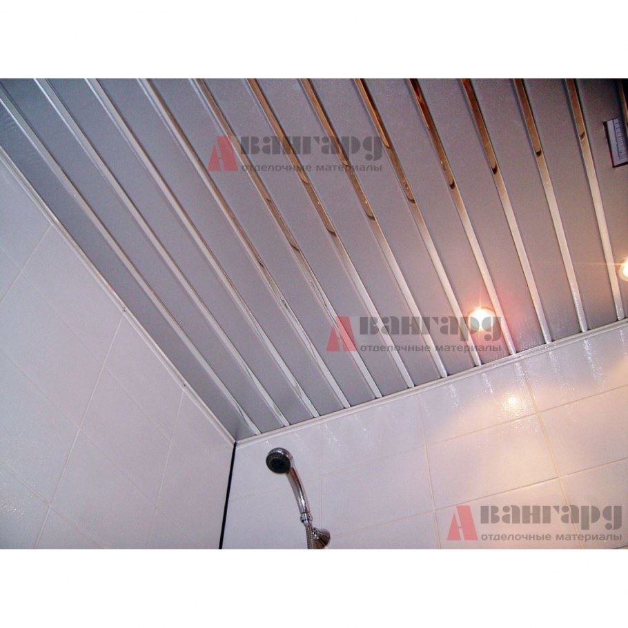 Потолок реечный алюминиевый Албес