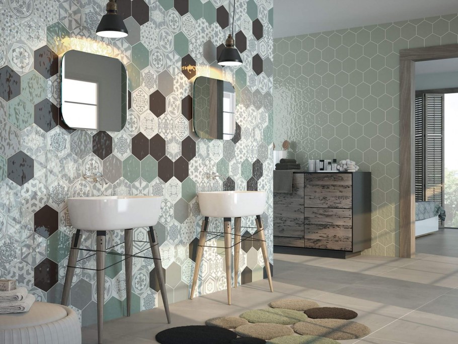 Плитка equipe коллекция Hexatile