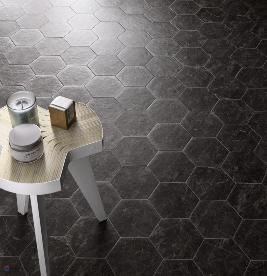 Мозаика Hexagon Imperial Pearl Lev 34x36