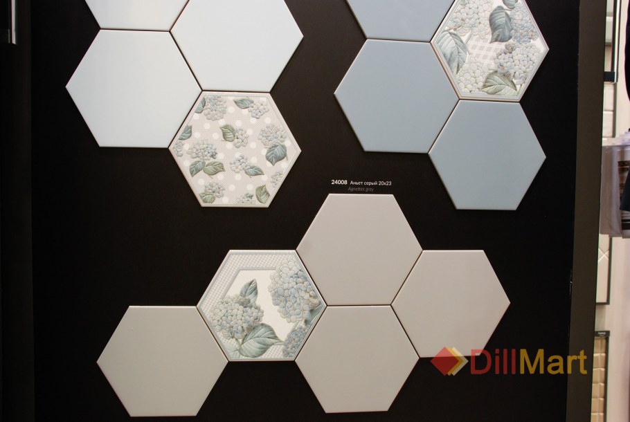 Togama Sixties Pink 6 мозаика соты стекло