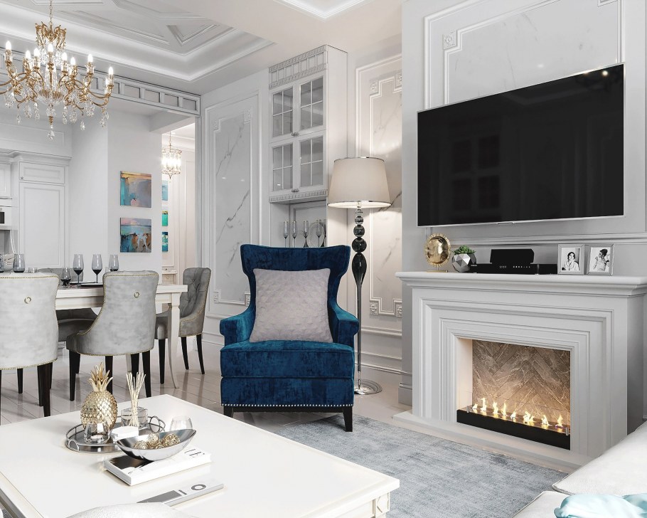 Неоклассика Эклектика кухня