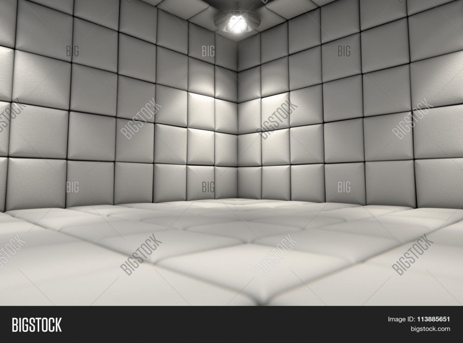 Белая мягкая комната