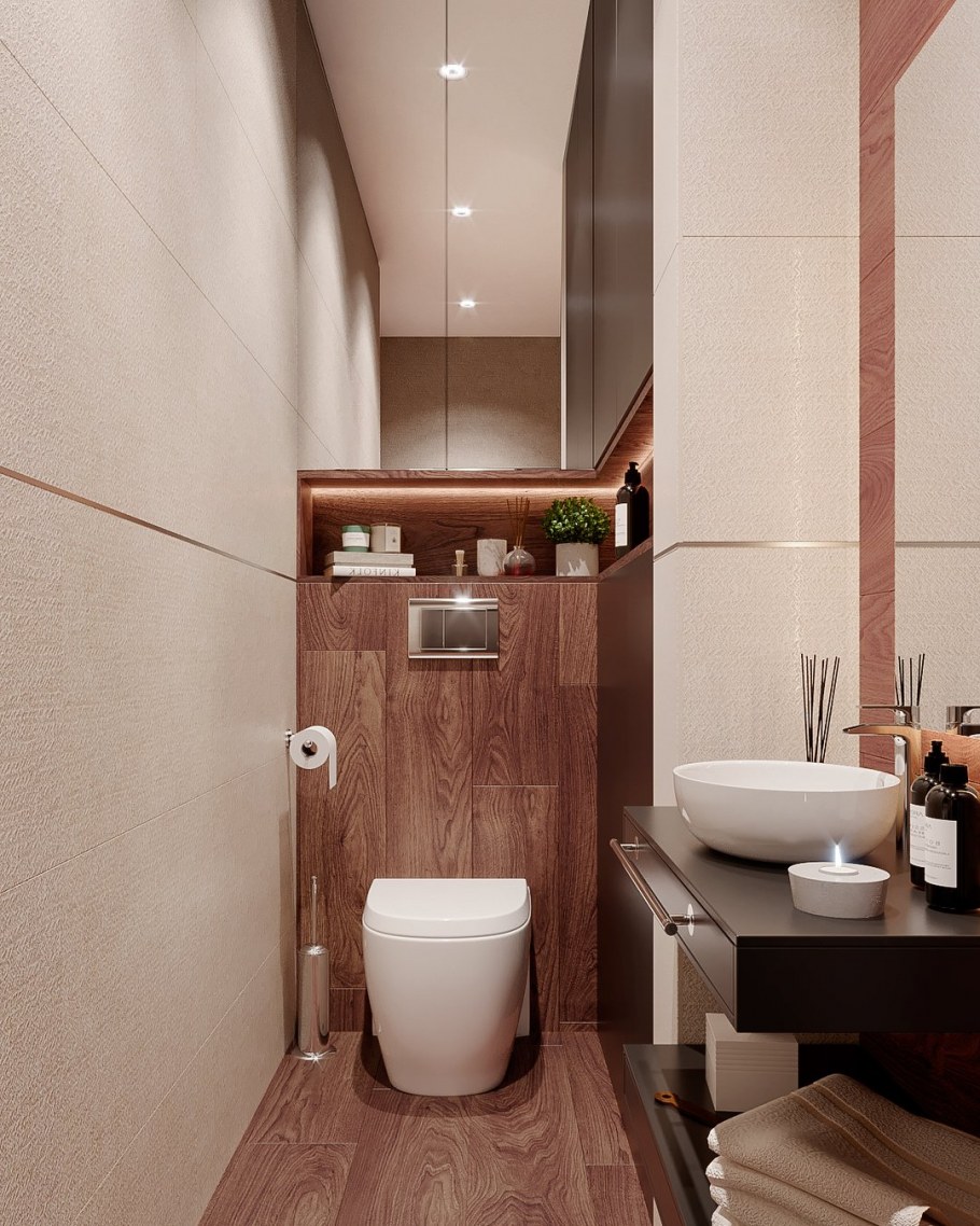 Красивые туалетные комнаты