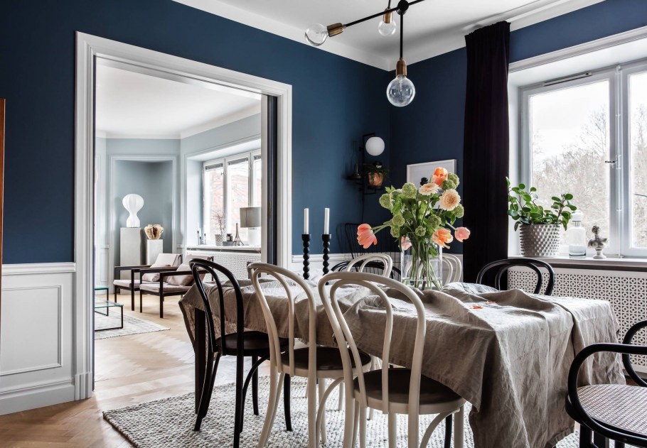 Сочетание цветов в интерьере гостиной