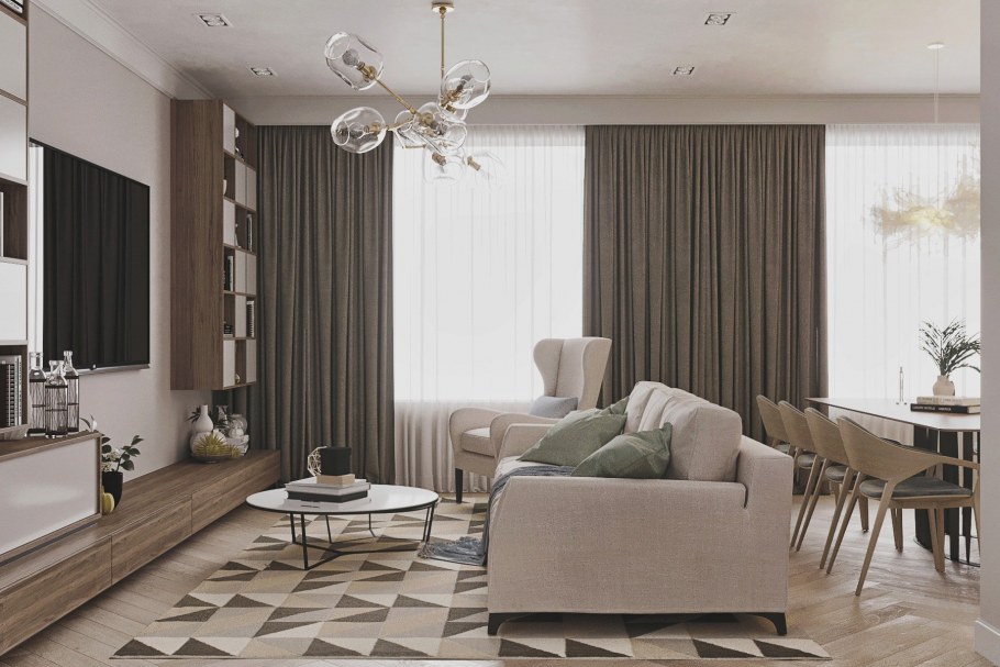 Кухня 10 кв метров в стиле Неоклассика