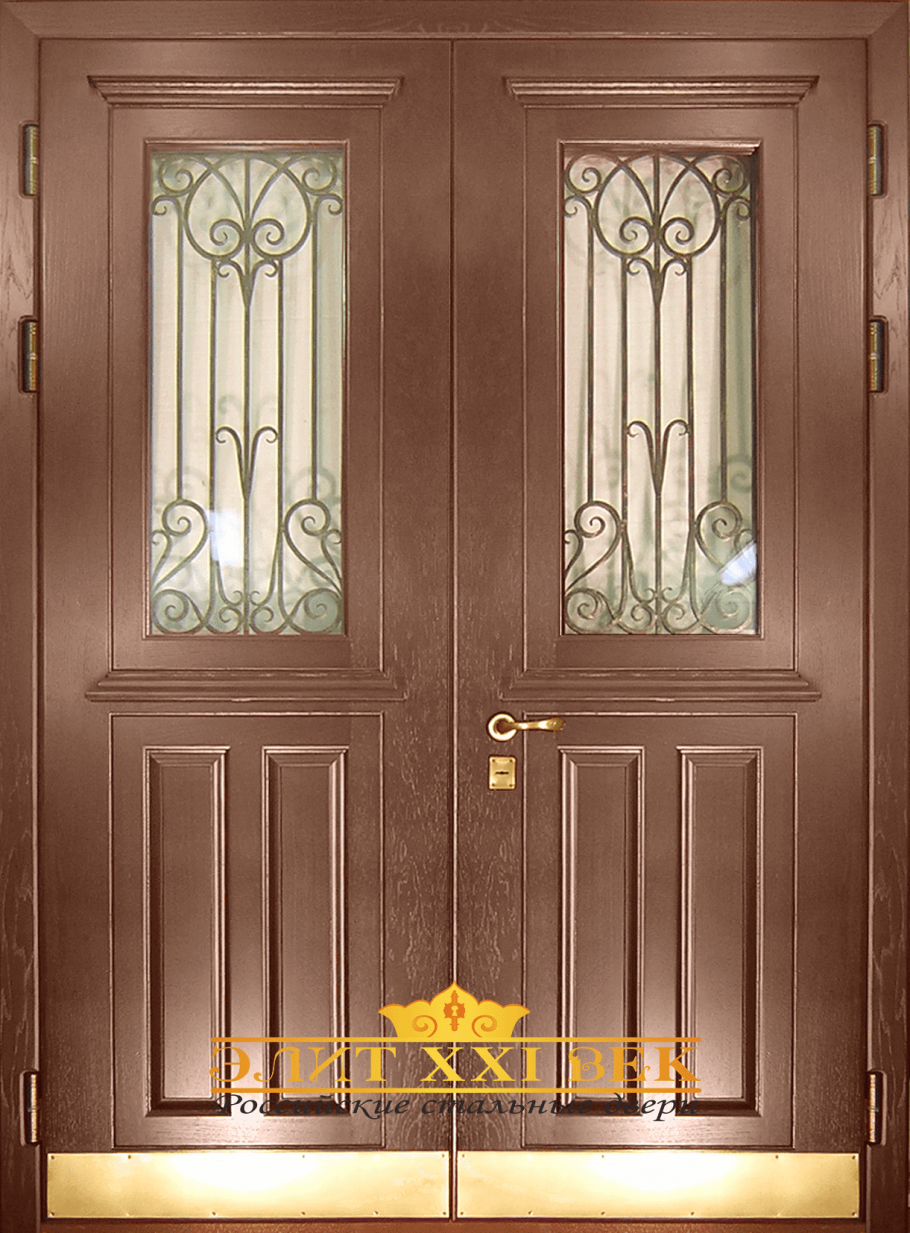 Входные двери из массива