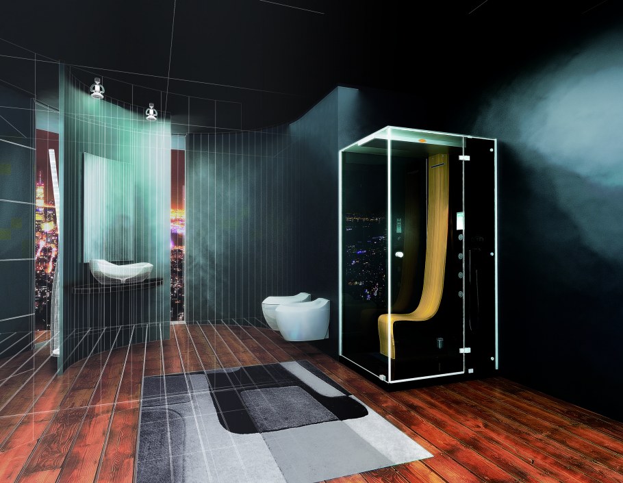 Душевой уголок Ravak Supernova skcp4-90 Sabina 31177vu0011