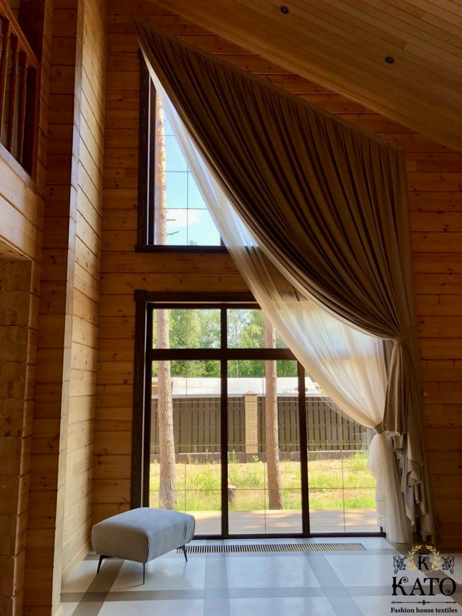 Шторы на нестандартные окна