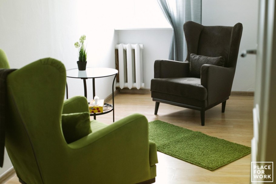 Цвет стен в домашнем кабинете