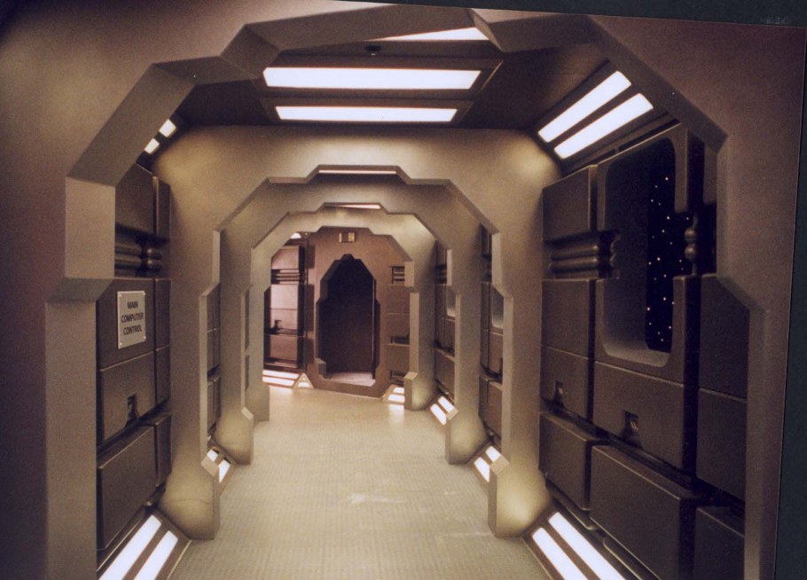 Sci Fi Corridor двери