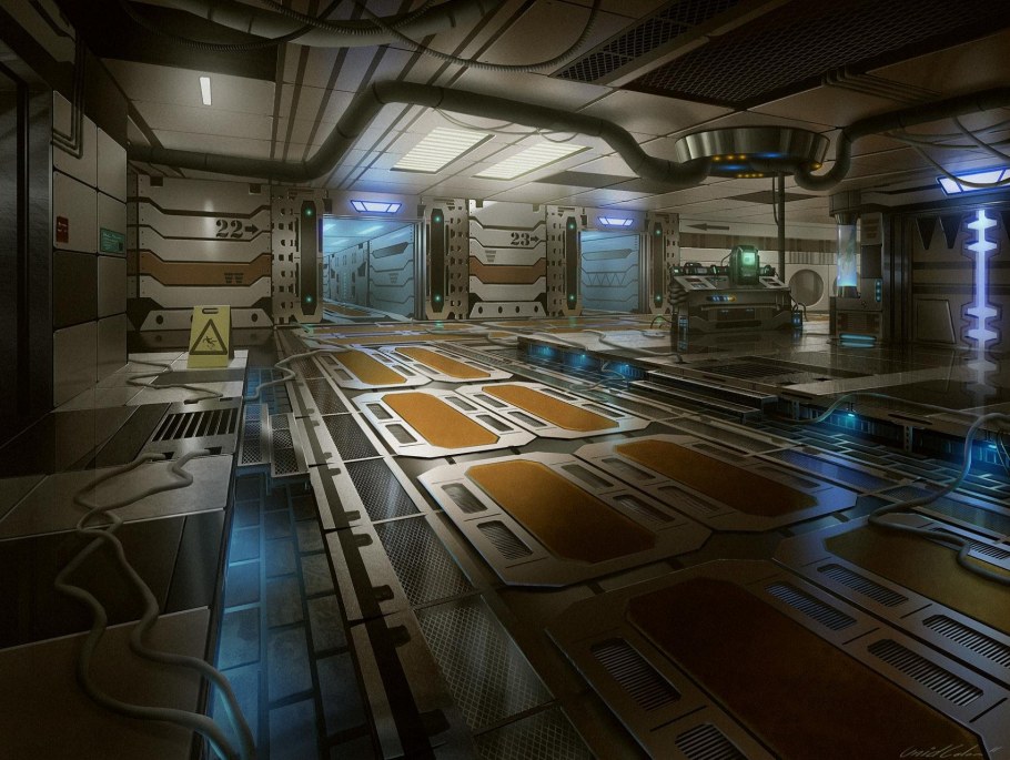 Sci-Fi лаборатория Sci Fi Laboratory Concept