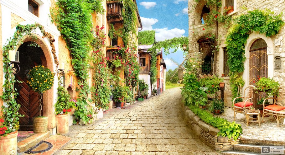 Живописные улочки Италии