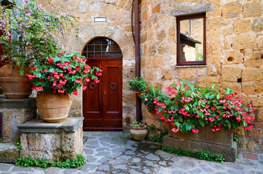 Италия Гористая улочки Италии