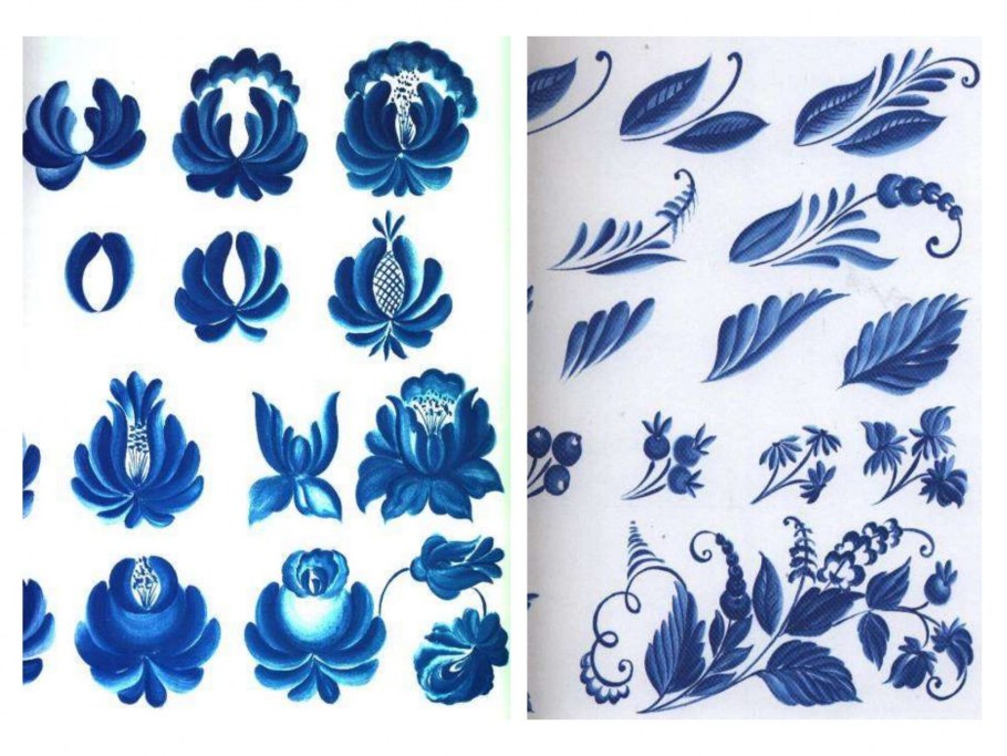 Валентино коллекция Гжель