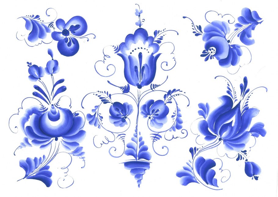 АРТПОСТЕЛЬ Гжель