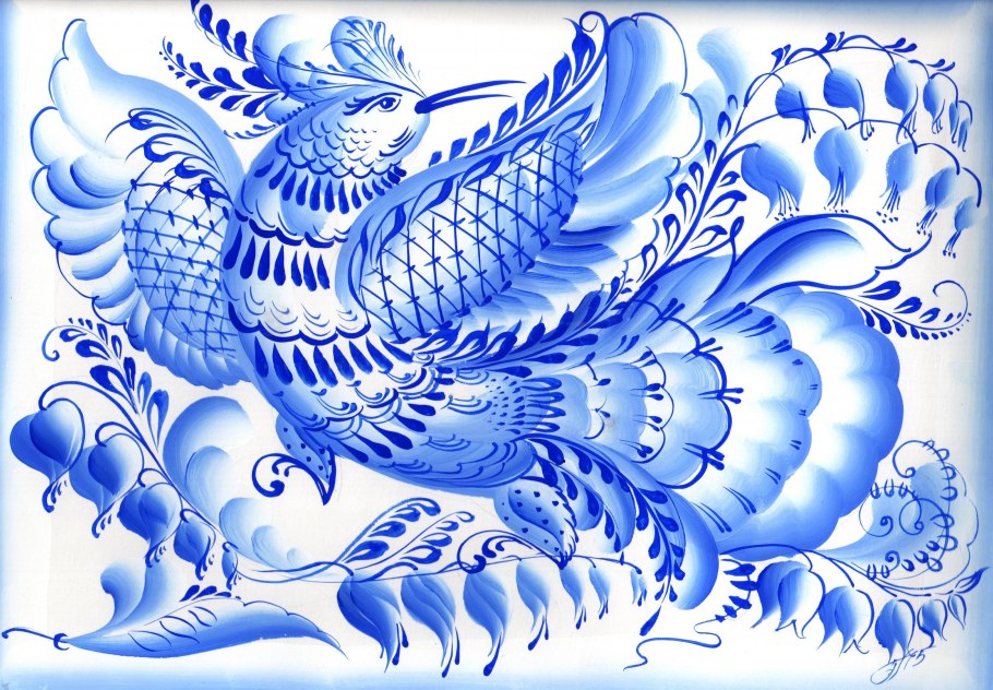 Гжельская роспись народный промысел