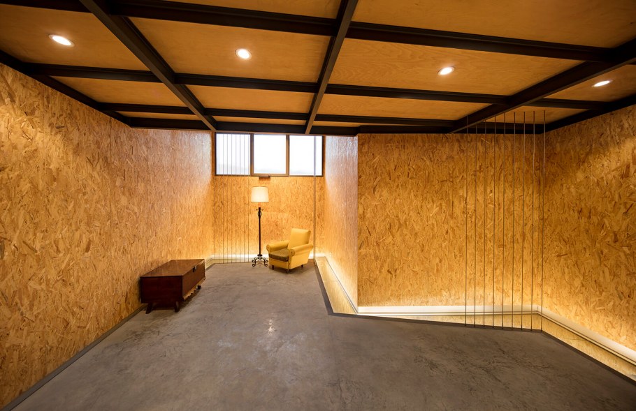 Дизайнерская отделка стен ОСБ