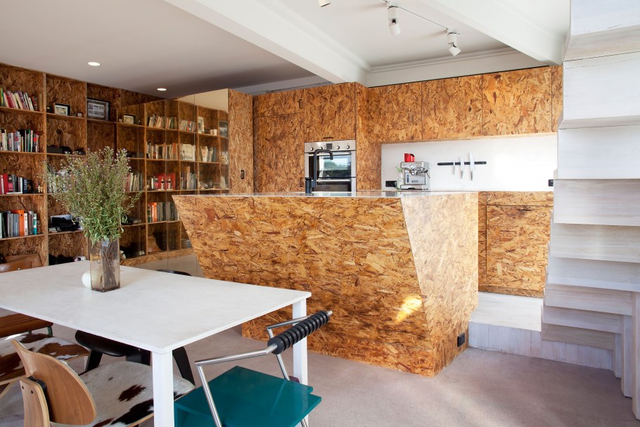 Отделка OSB внутри помещения