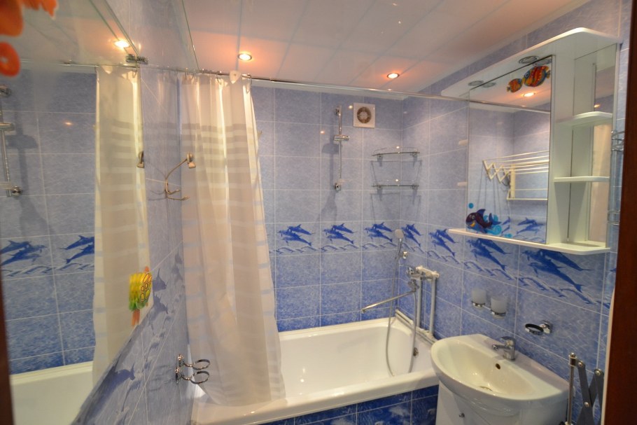 Ванные комнаты Отделанные панелями