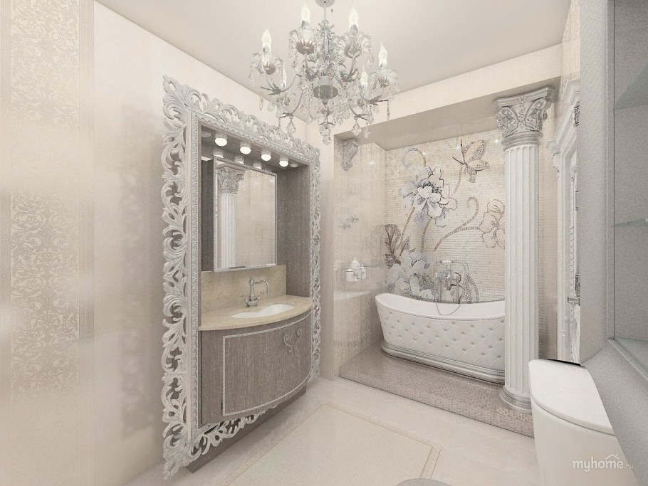 Душевая арт деко