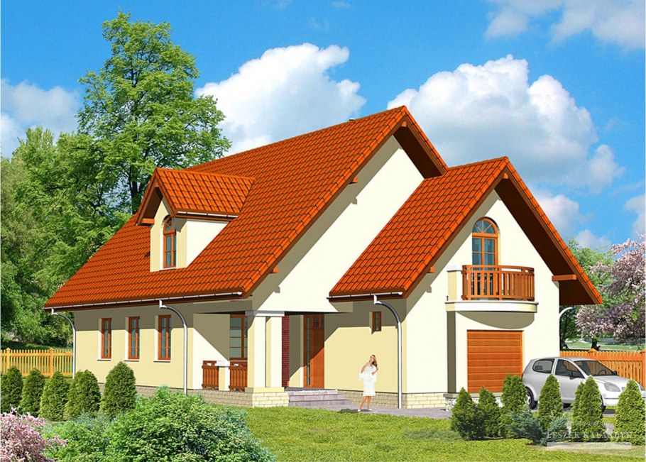 Мансарда с балконом