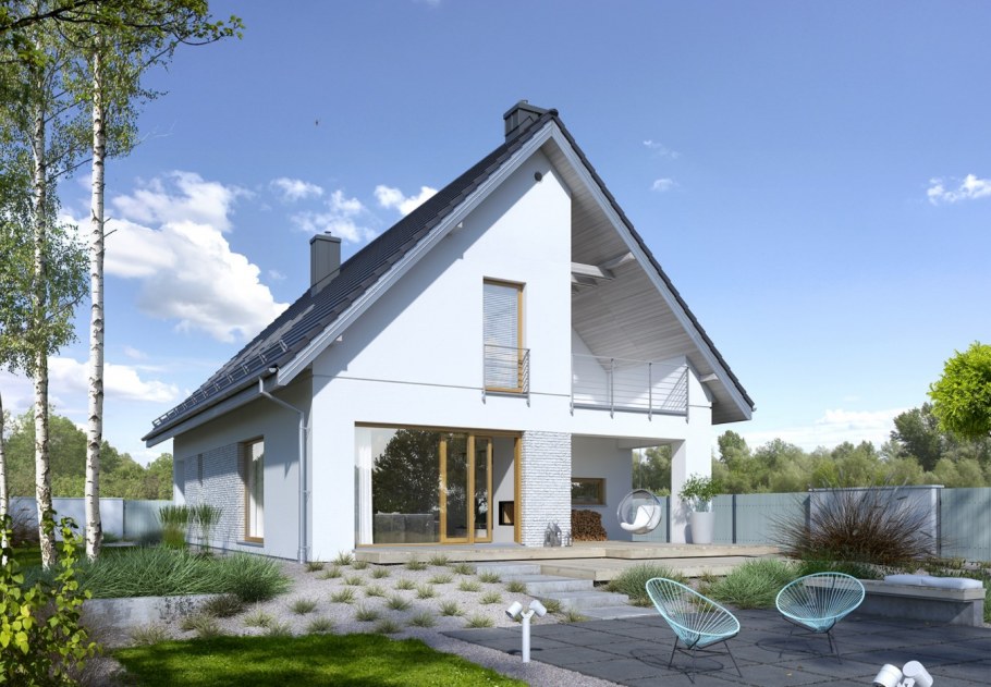 Проекты мансардных домов