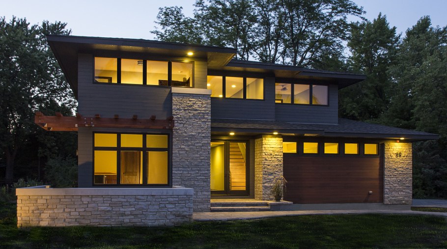 Стиль Райта Modern House