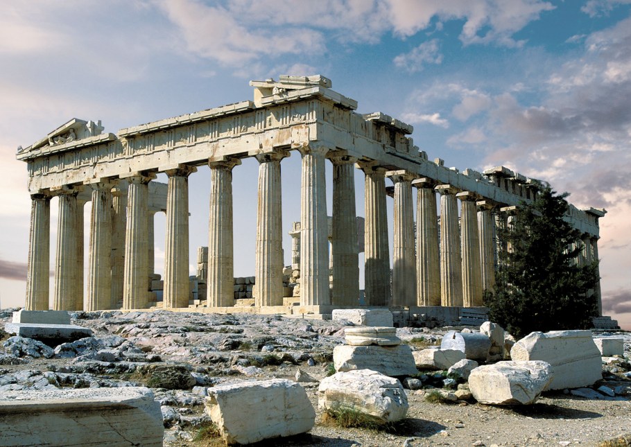 Греция памятники архитектуры храм Парфенон