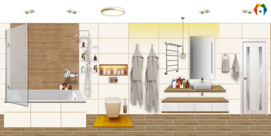 Коллаж ванная комната