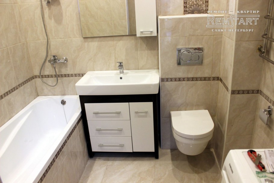 Ванные комнаты в новостройках