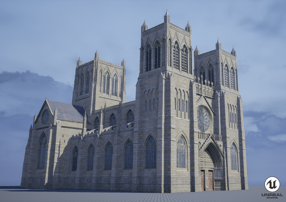 Собор в Личфилде Англия