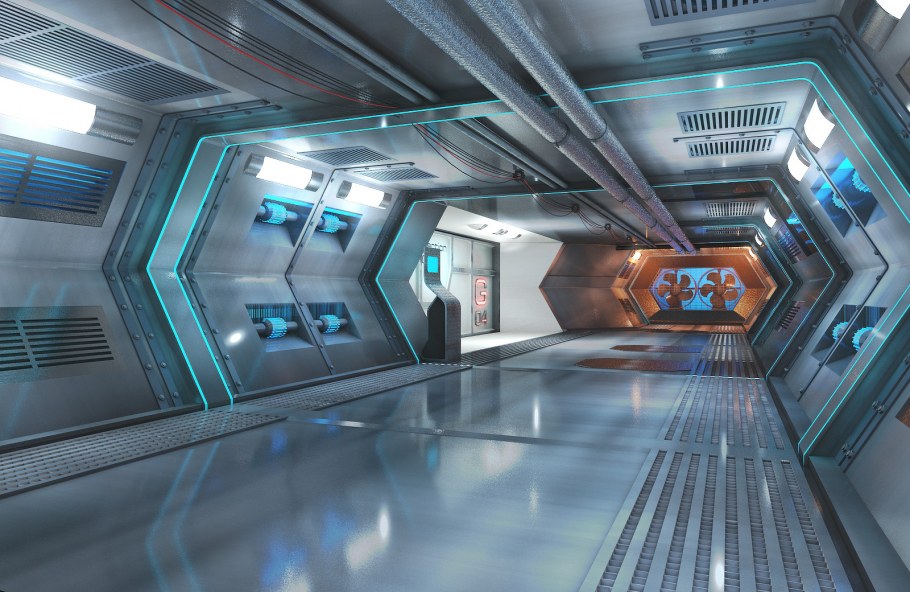 Sci Fi тоннель