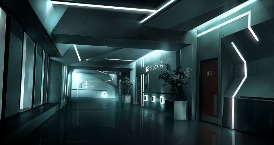 Deus ex Concept Art интерьеры