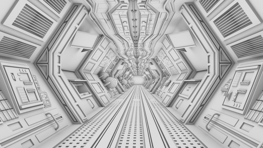 Фон пространство с перспективой