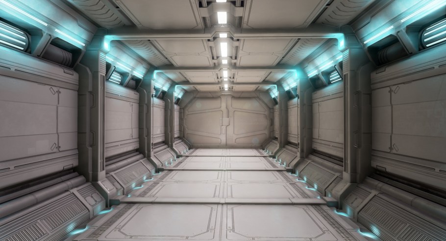Sci Fi коридоры бункер