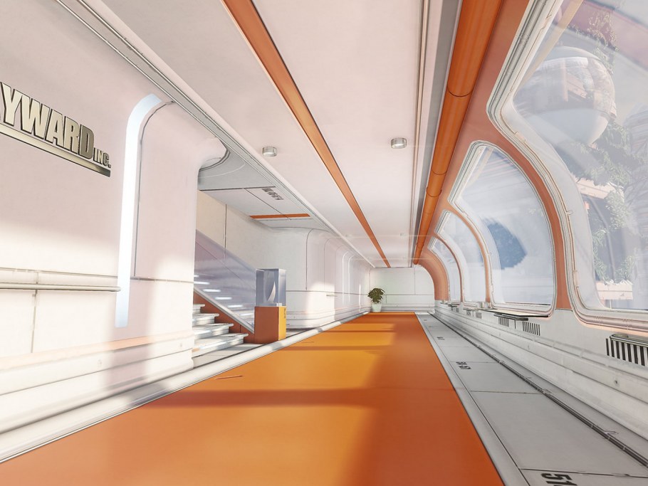 Коридор космического корабля