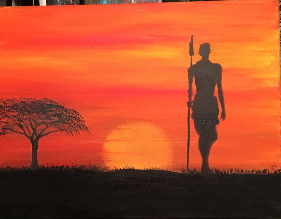 Африканские силуэты