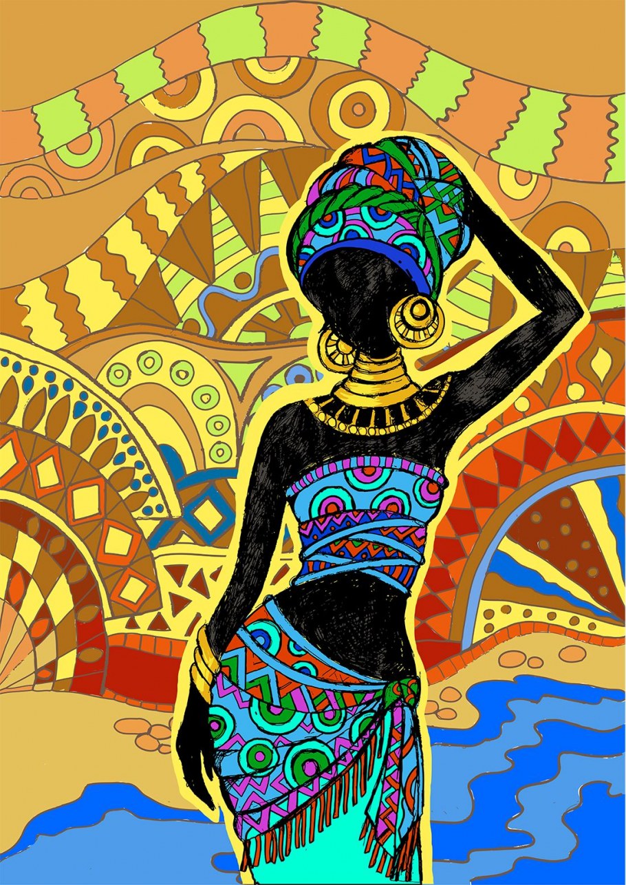 Декор в интерьере силуэт