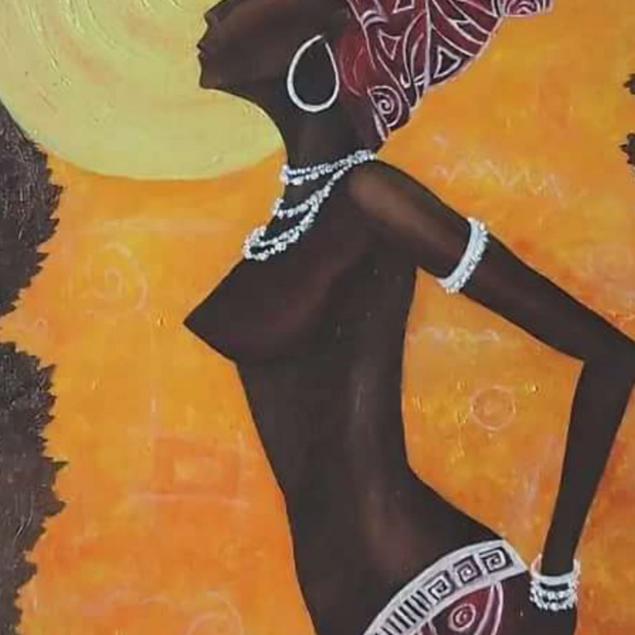 Панно африканские мотивы