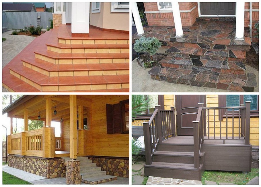 Ступеньки в частный дом