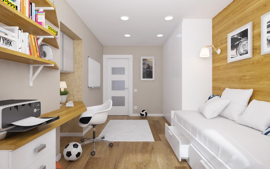 Дизайн проект детской комнаты